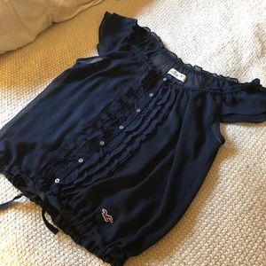 Hollister Off The Shoulder Blouse